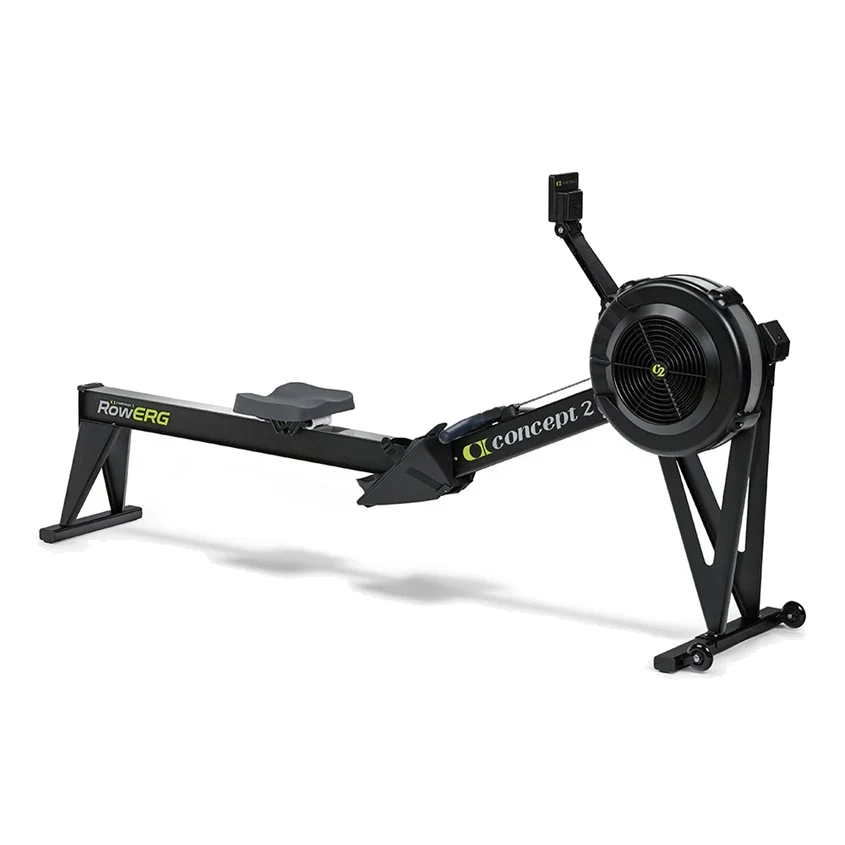 Concept2 RowErg Tall PM5, svart, höga ben, 51 cm sitthöjd