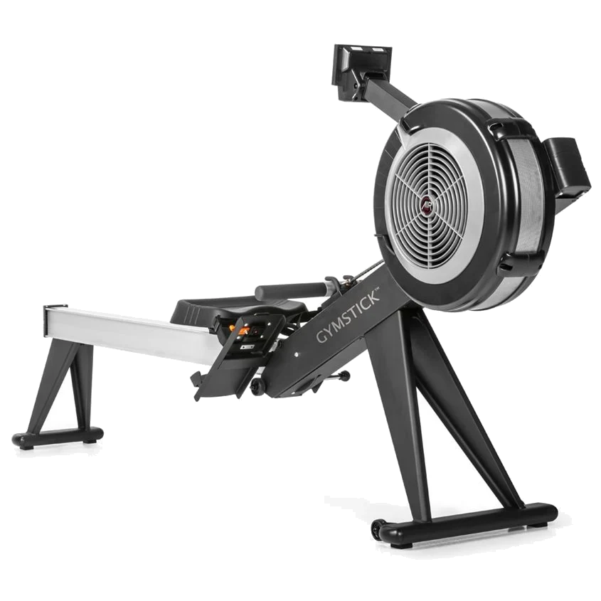 Gymstick Air Rower Pro, Black-silver, RW-AIRPRO