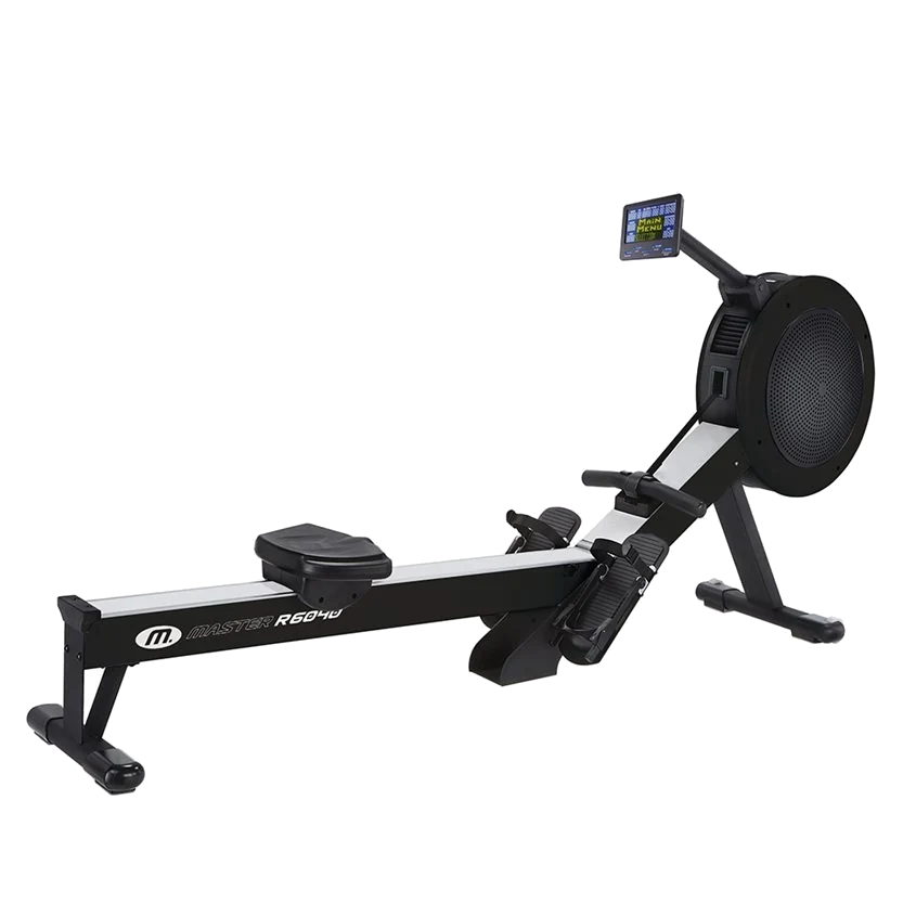 Master Fitness R6040 Black, roddmaskin med luft och magnet